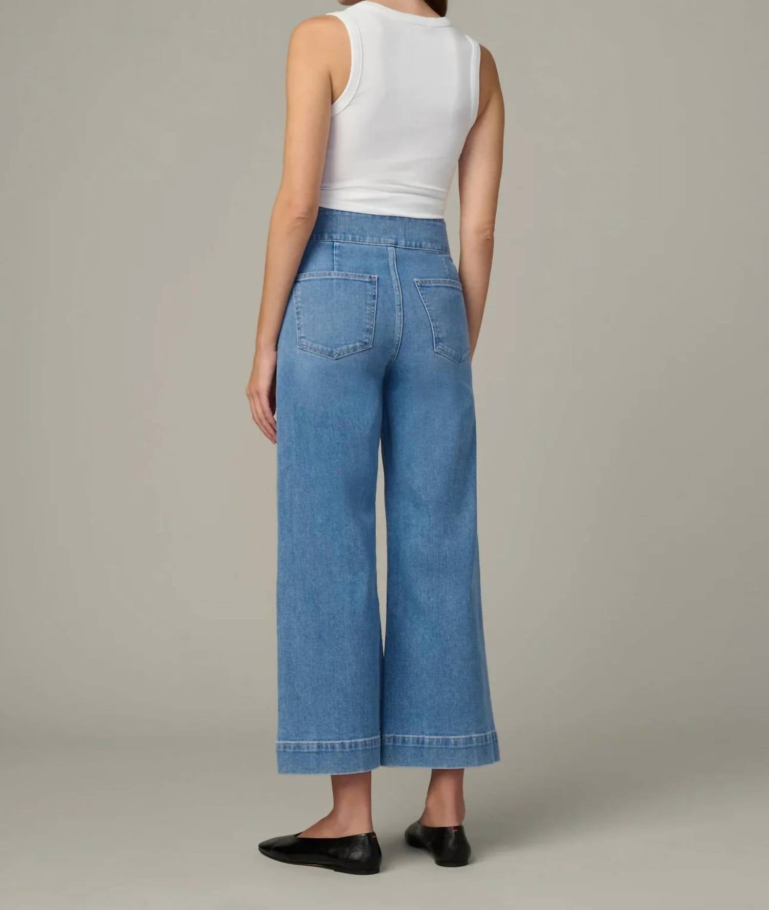 Joe'S Jeans - Ellia Wide Leg Ankle Jean