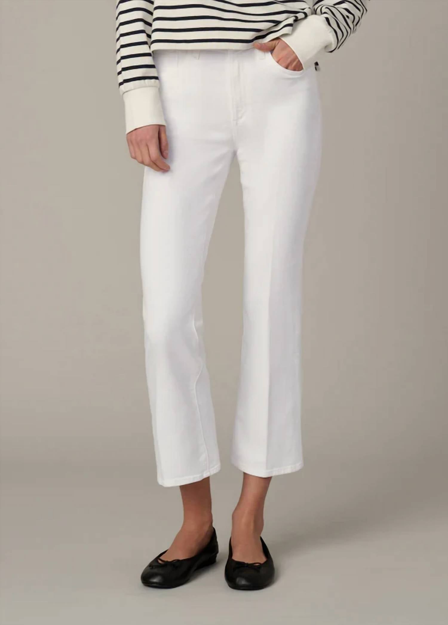 Joe'S Jeans - Callie High-rise Cropped Bootcut Jean