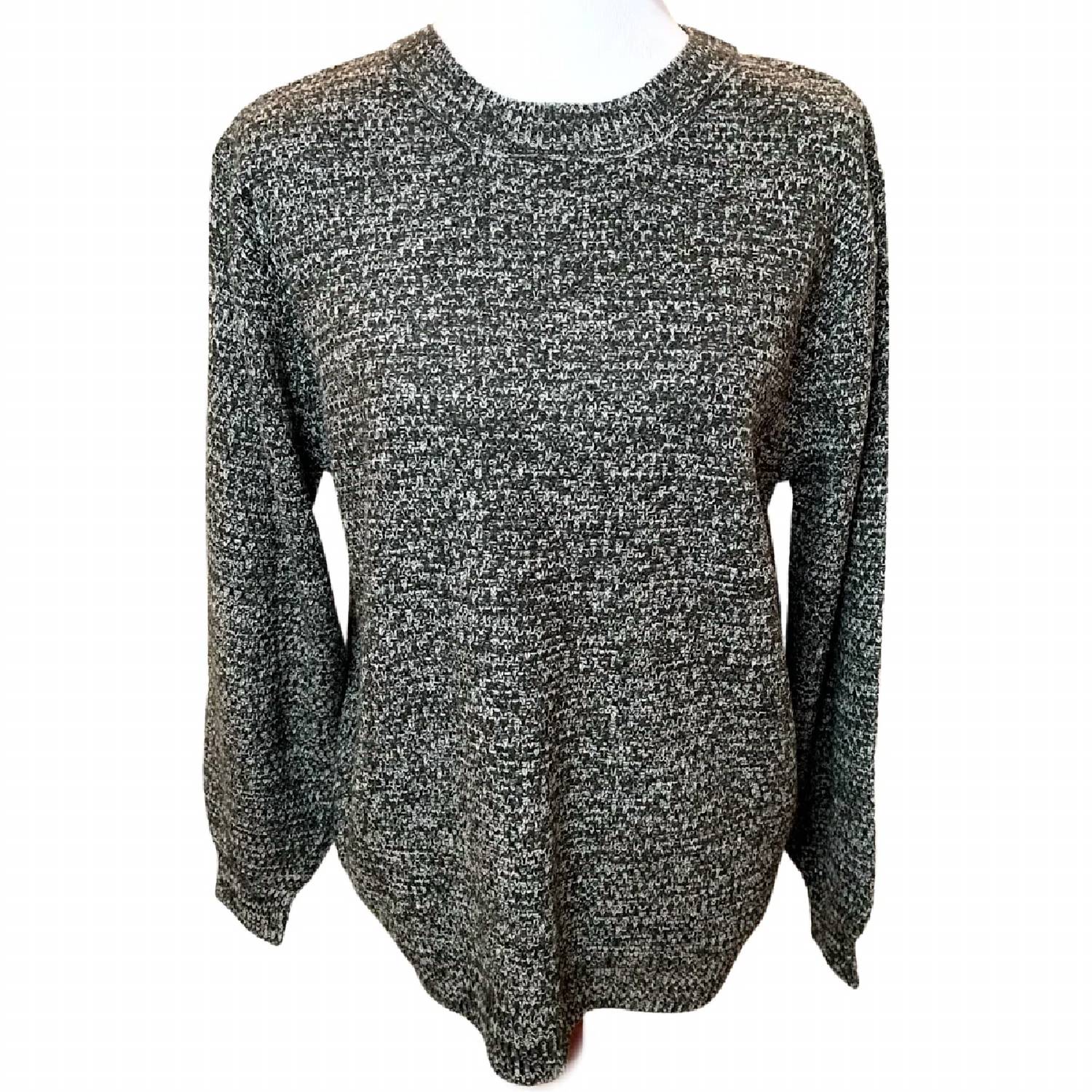 Zenana - Melange Crewneck Sweater