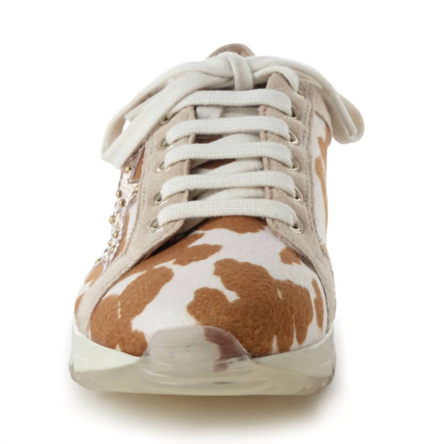 Myra Women's Luster Sneakers in cow - women's sneaker - view 4