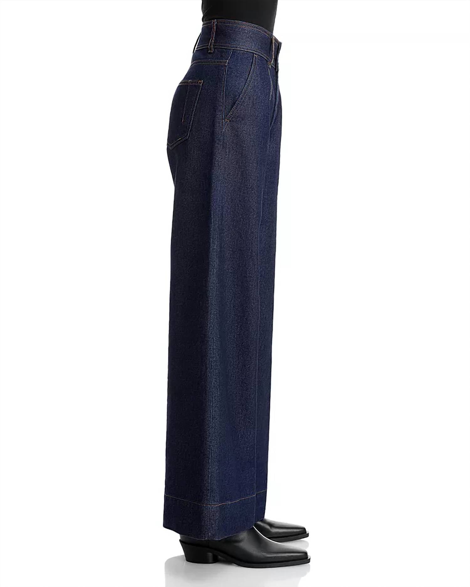Derek Lam 10 Crosby - Millie High Rise Wide Leg Denim Jeans