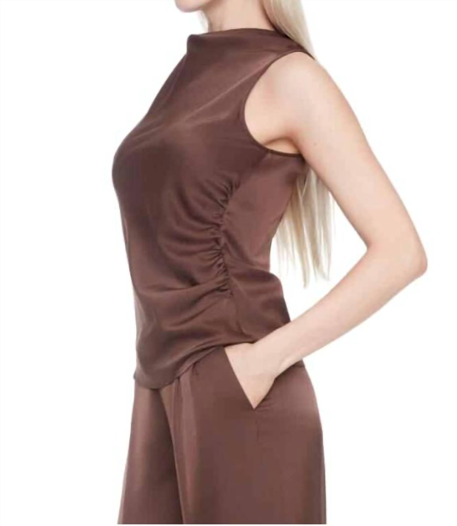 Iltm - Satin Sleeveless Top