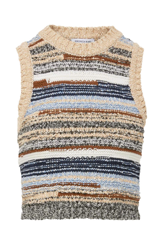 Veronica Beard - CROPPED JERREL KNIT TANK