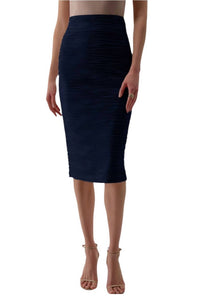 Joseph Ribkoff - High-waist Midi Pencil Skirt