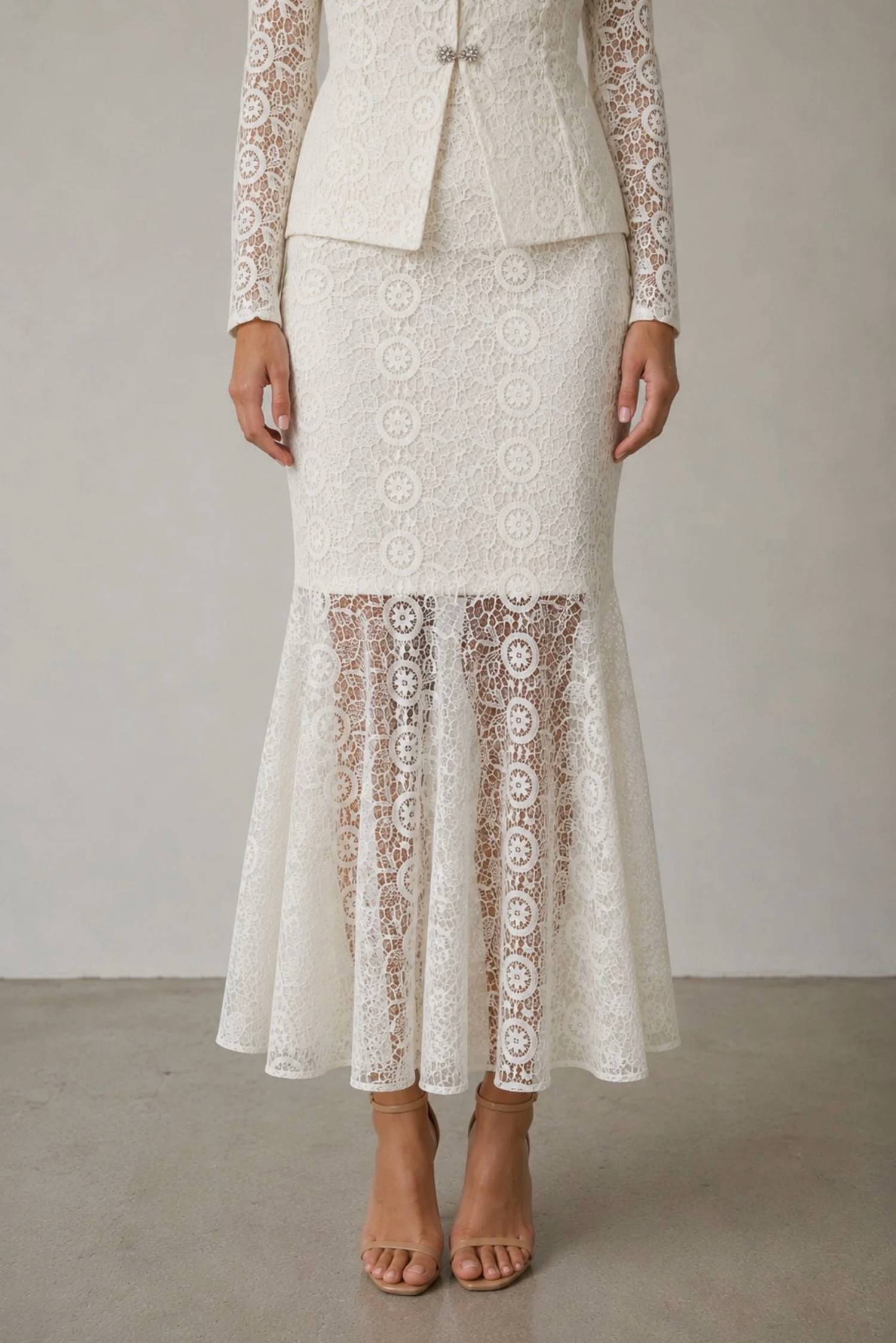 Akalia - Valentina Lace Mermaid Skirt