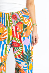 Karlie - Tropical Island Fruit Pants
