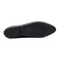 INTENTIONALLY BLANK Women's Peak Leather Ballet Flats in black - women's flats - alternate view