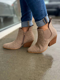 Olem - Women's Dusty Embellished Bootie