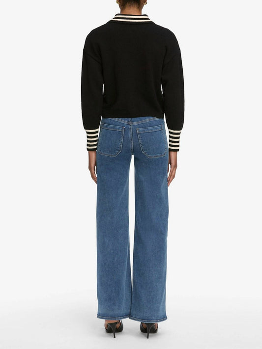 Frame - Le Slim Palazzo Modernist Pocket Jeans