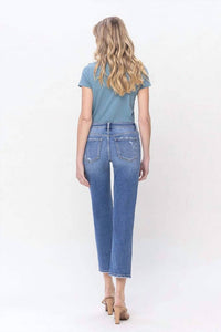 Flying Monkey - JoJo Mid Rise Crop Straight Jean