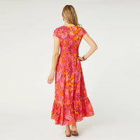 Coco + Carmen - Aliya Button Front Maxi Dress Plus Size