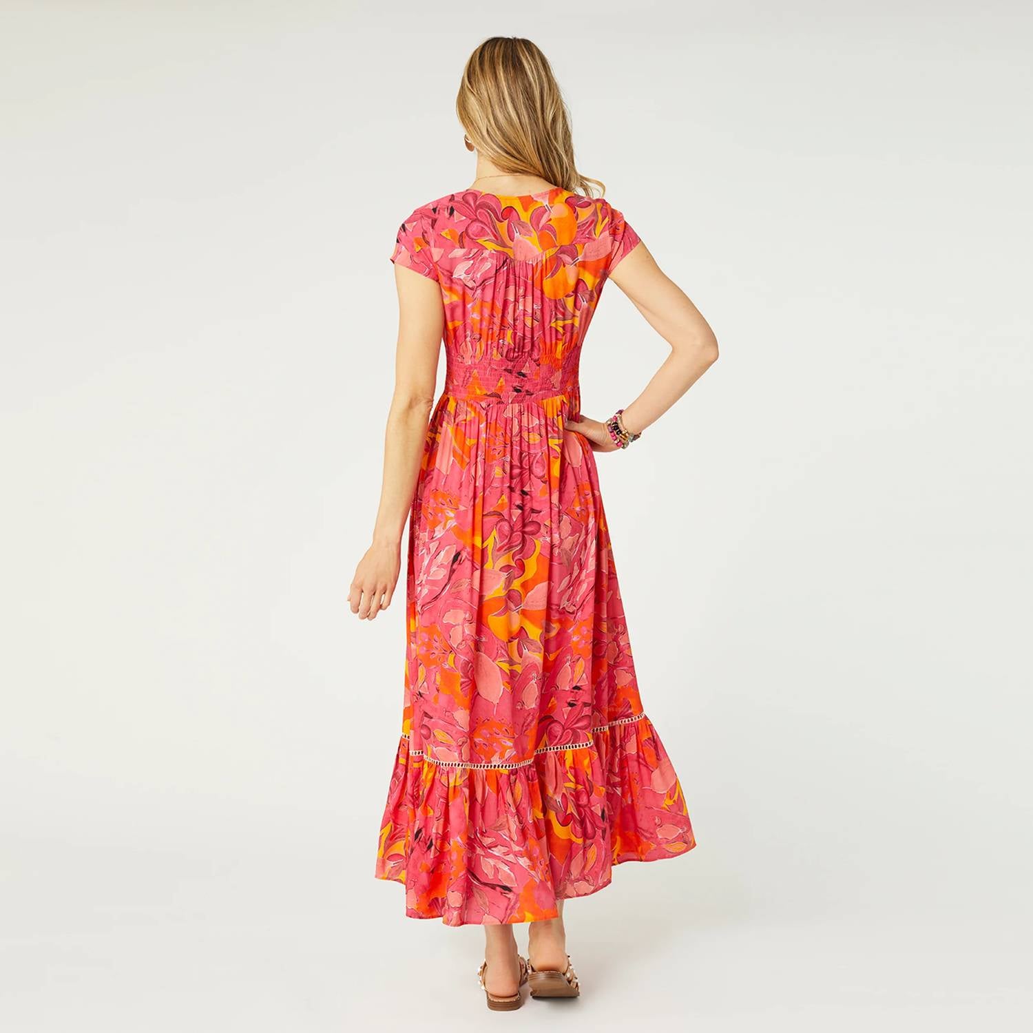 Coco + Carmen - Aliya Button Front Maxi Dress Plus Size