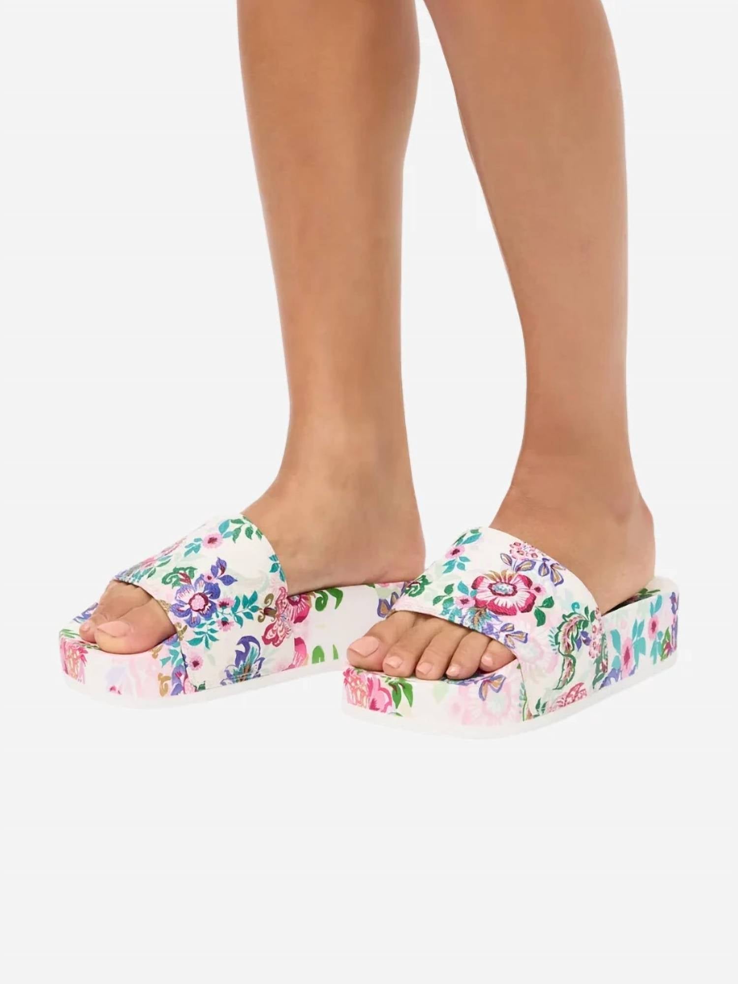 Johnny Was - Women's Platform Pool Slide Sandal