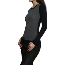 Skinny Rib Crew Pullover