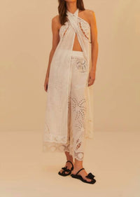 Farm Rio - Coconut Richilieu Pants