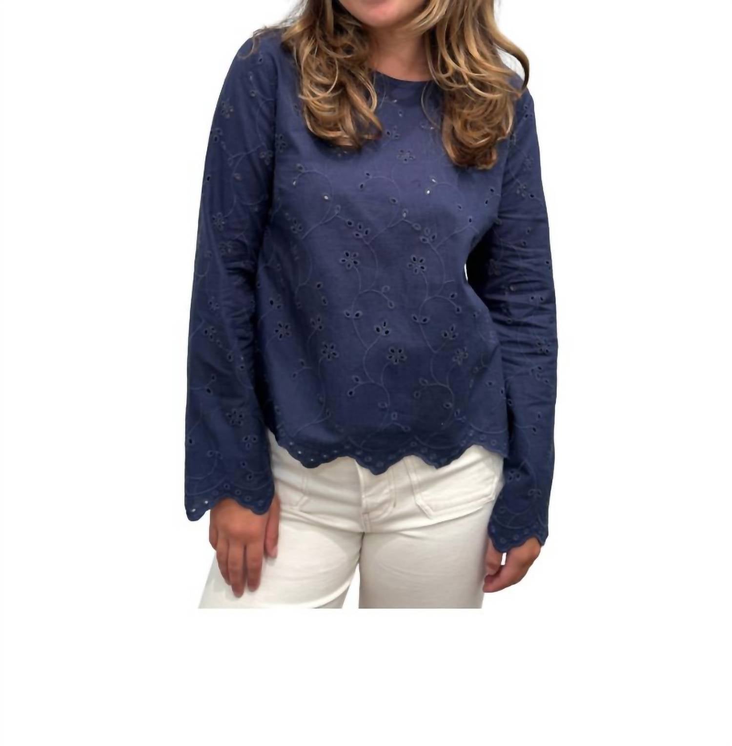 Dylan By True Grit - All Day Eyelets Top