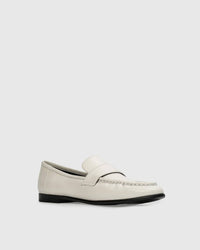 Black Suede Studio - Women's Arrow Leather Loafer