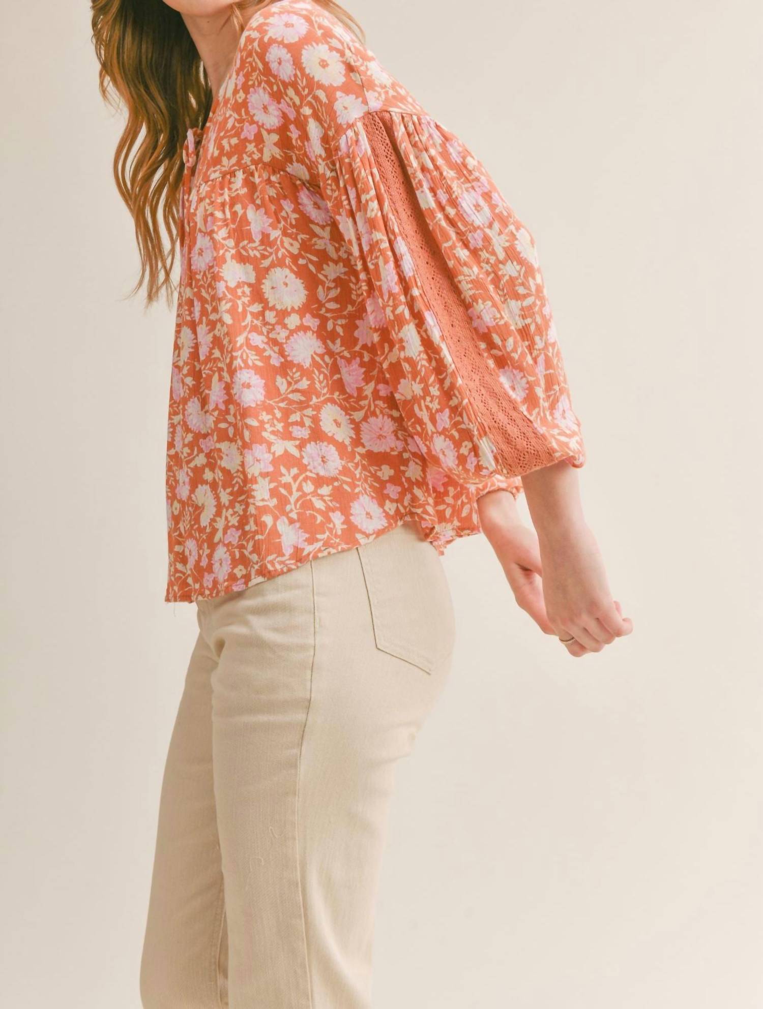 With Love Peasant Top