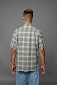C.O.F. Studio - Standard Short Sleeve Seersucker Check Shirt