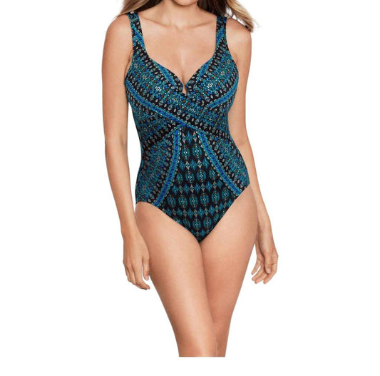 Miraclesuit - Amarna Criss Cross Escape One Piece Swimsuit