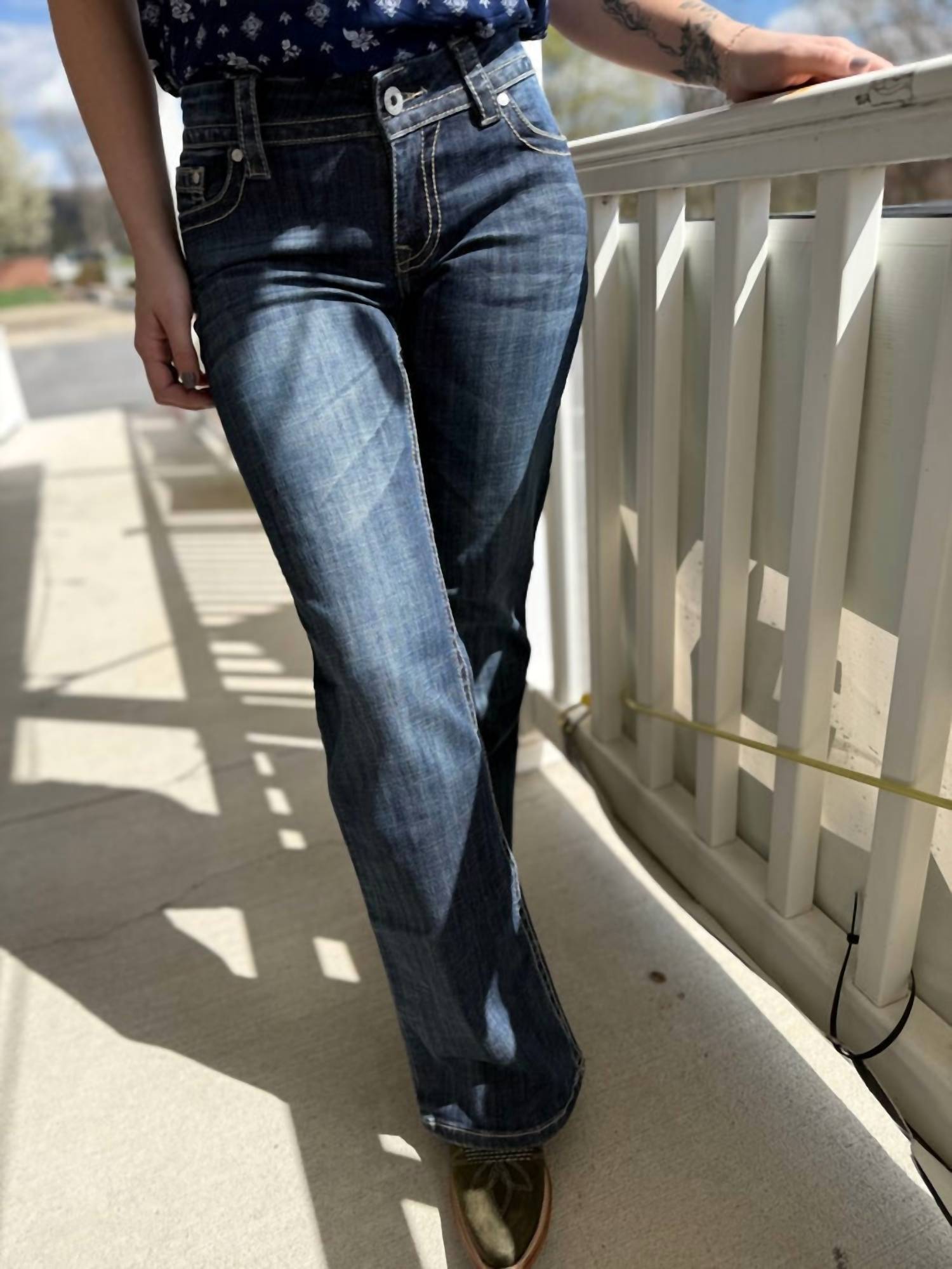 Stetson - Deco Stitch Pockets Trouser Jean