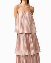 Elliatt - Lison Tiered Strapless Gown