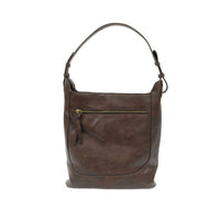 Joy Susan Women's Brielle Bucket Bag in oak - women's bag - detail view