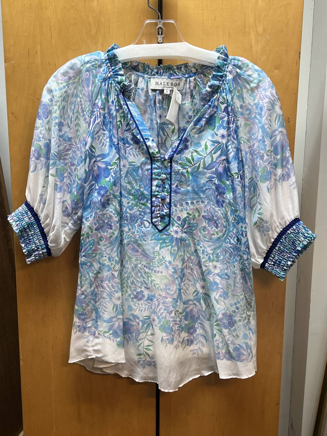 Hale Bob - Women's Voile Short Sleeve Shirt