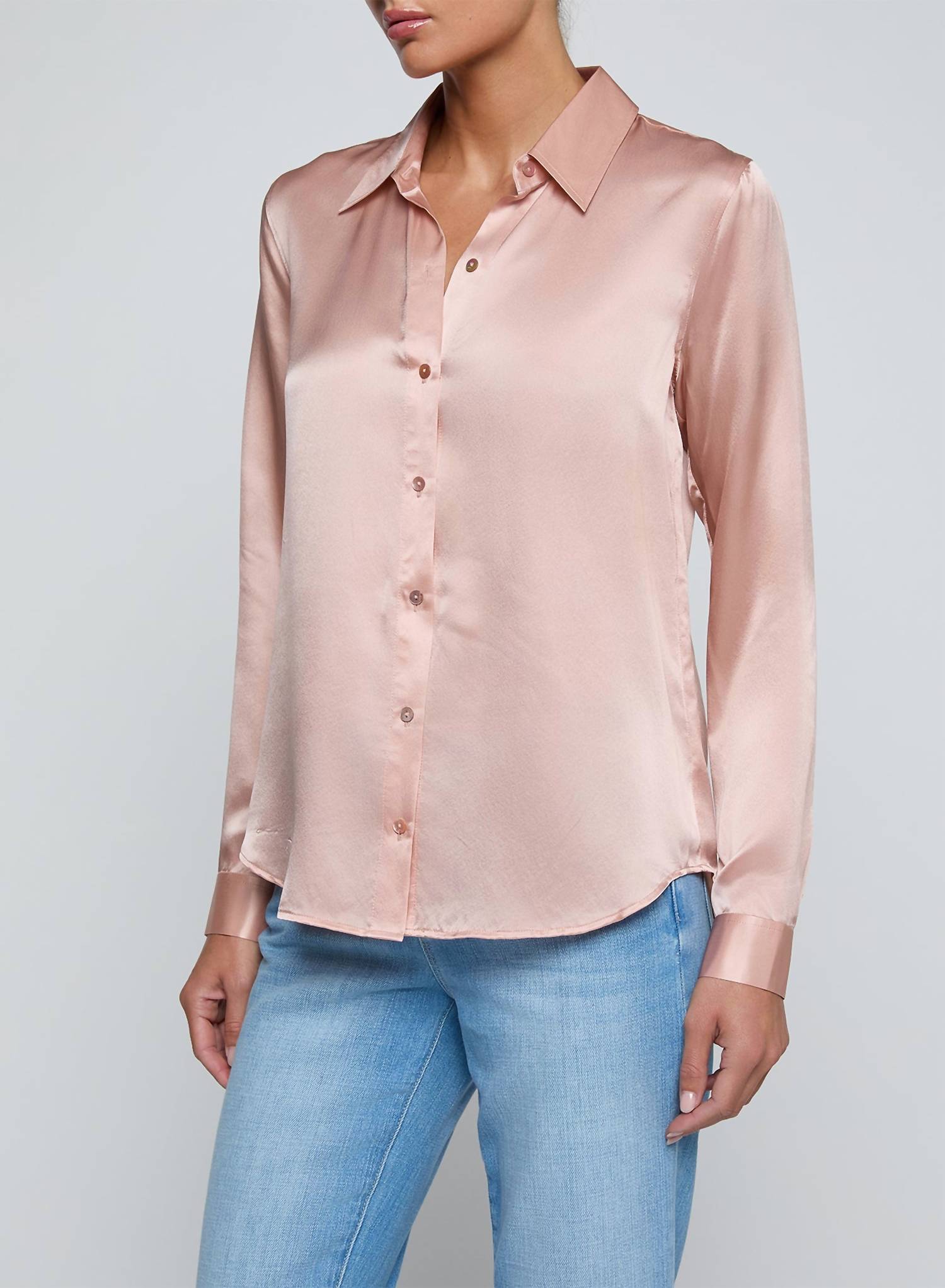 L'Agence - Tyler Silk Blouse