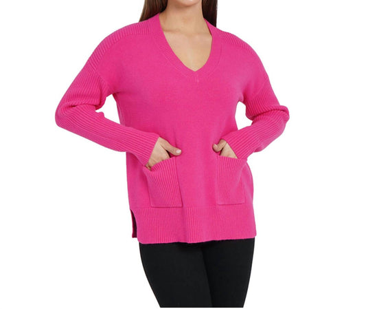 Love Token - Patch Pocket Tunic Sweater