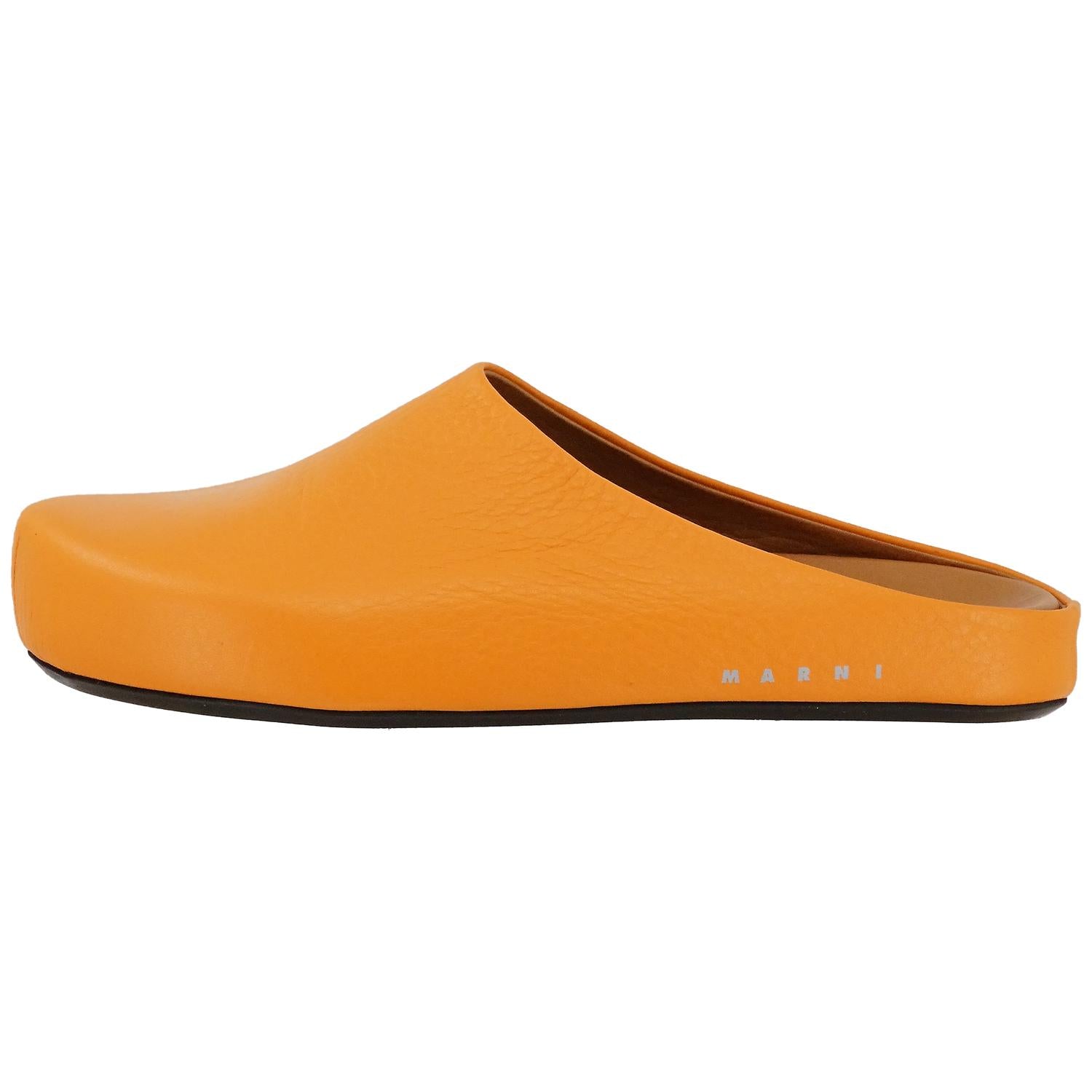 Marni - Men's Fussbett Sabot Calf Leather Clog