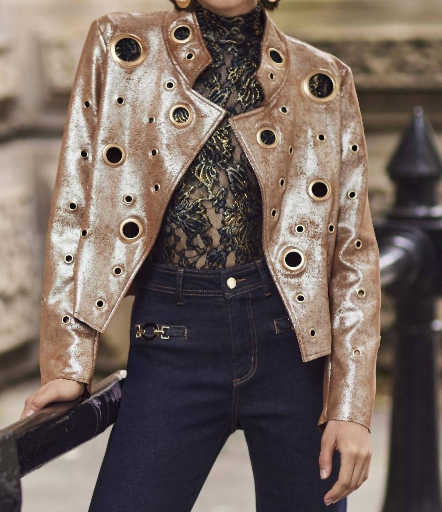 Frank Lyman - Women's Moto Jacket