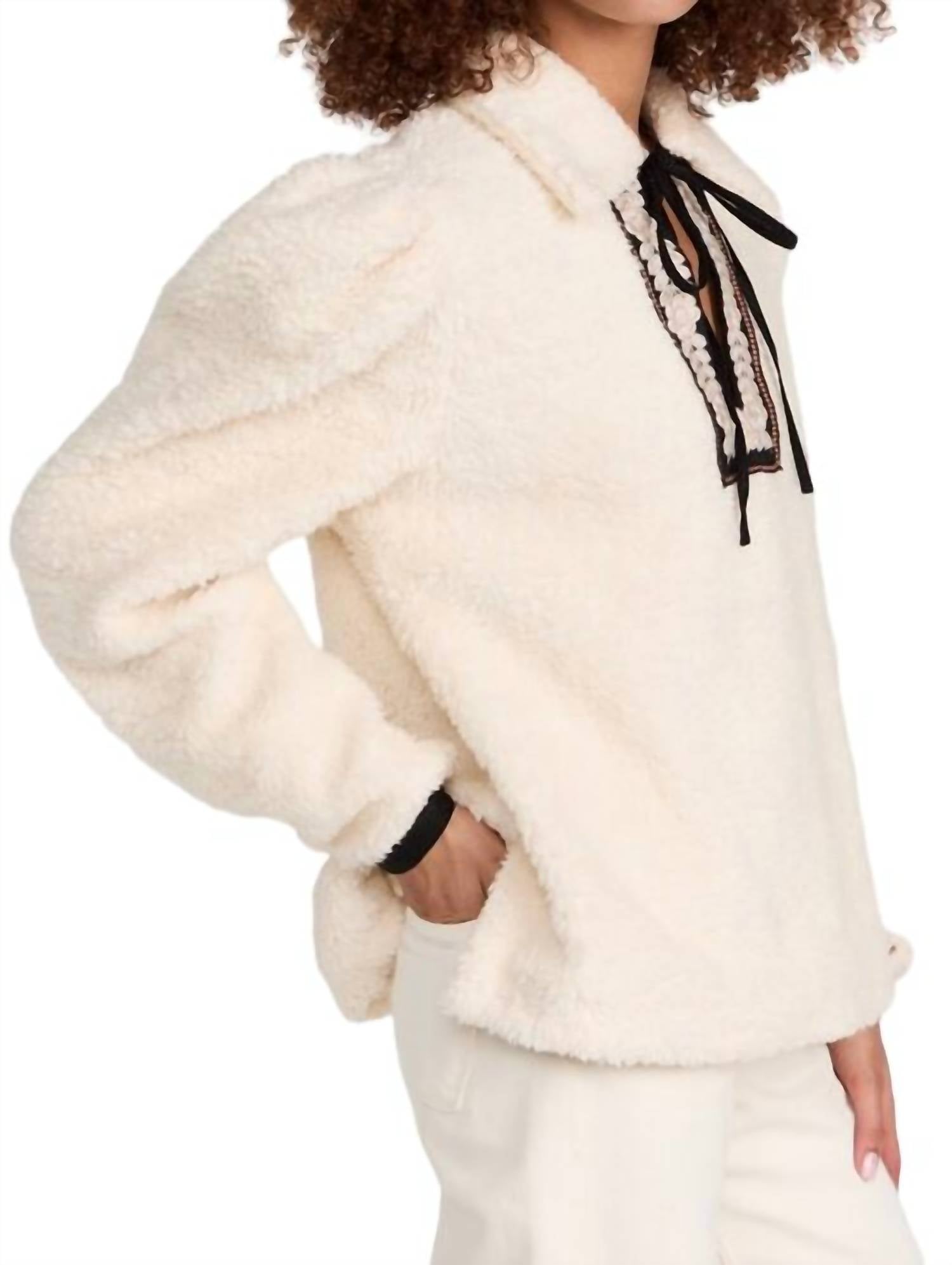 Alix Of Bohemia - Loretta Teddy Fleece Tunic