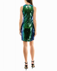 Nicole Miller - Kendall Sequin Sleeveless Mini Dress