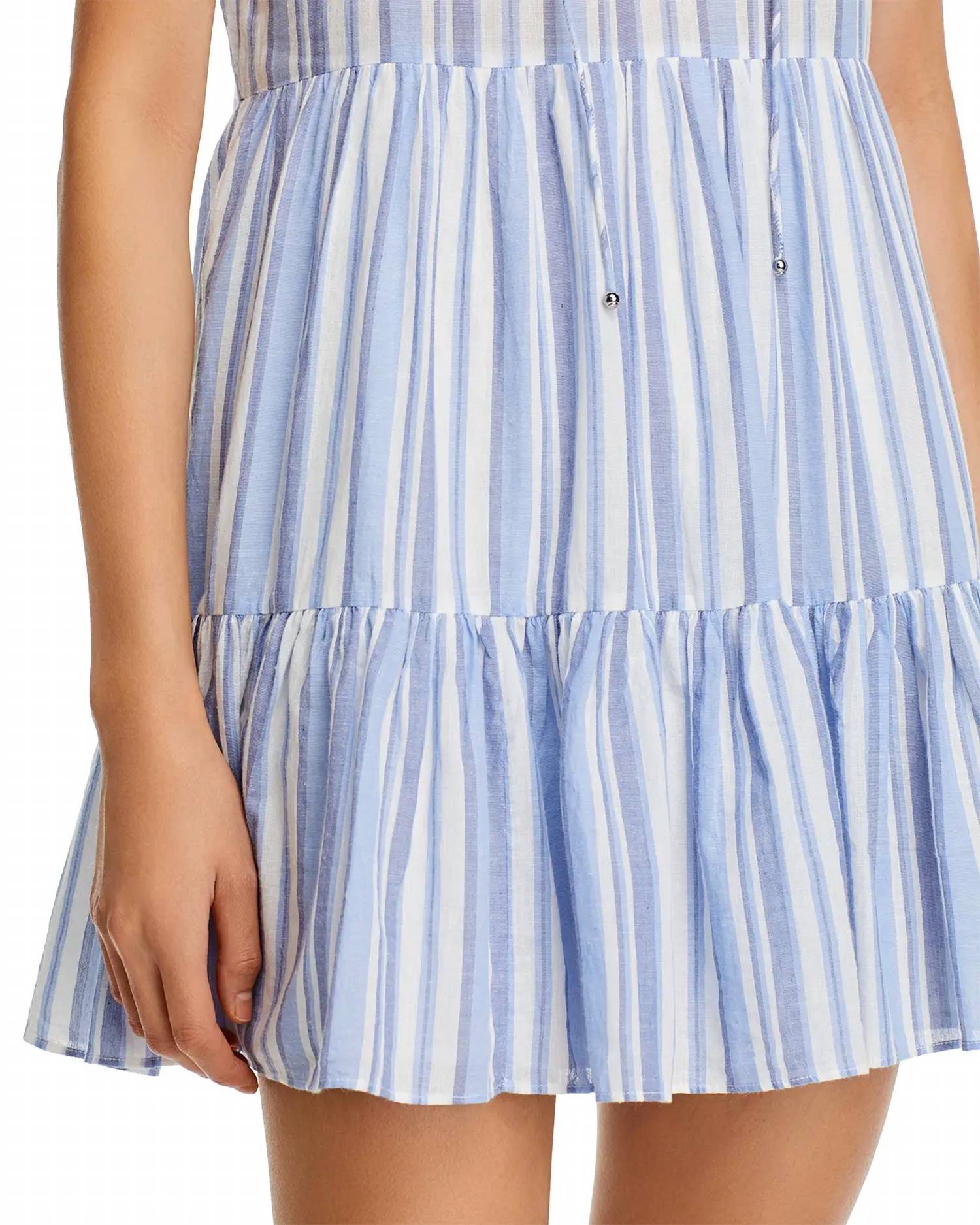 Veronica Beard - Zee Striped Mini Dress