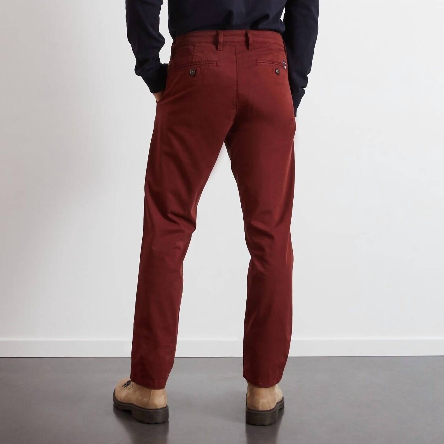 Eden Park - Bordeaux Chinos Stretch Cotton Jeans