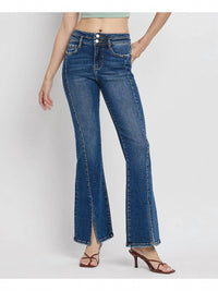 Lovervet - Western Star Flare Leg Denim Jeans