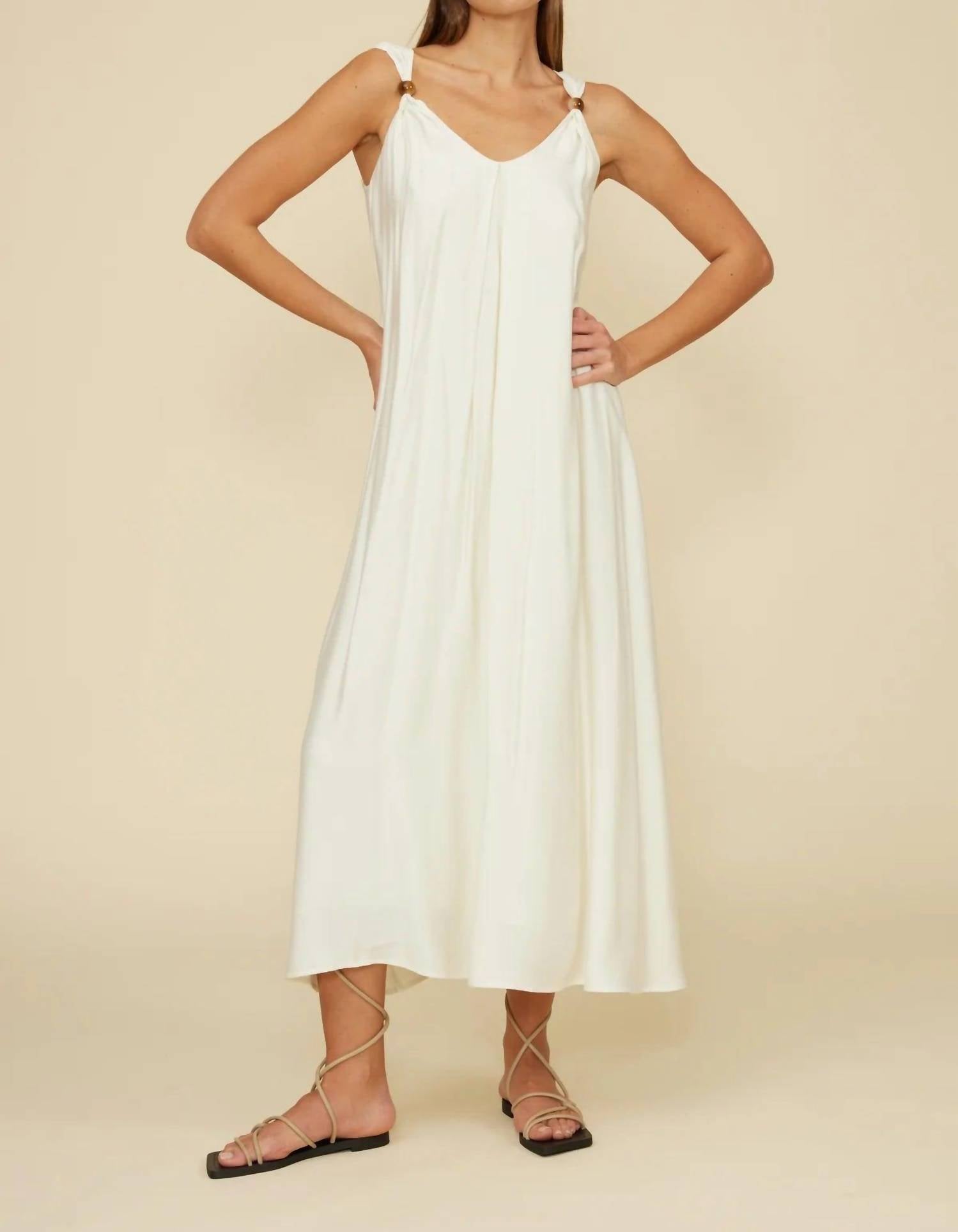 Lucy Paris - Sutton Halter Bead Dress