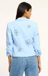 Cinq A Sept - Beaded Flowers Le Petit Khloe Blazer