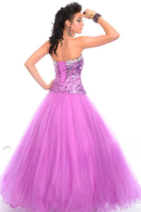 Precious Formals - Fully-sequined Corset Ballgown