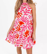 J.Marie - Lara High Neck Dress
