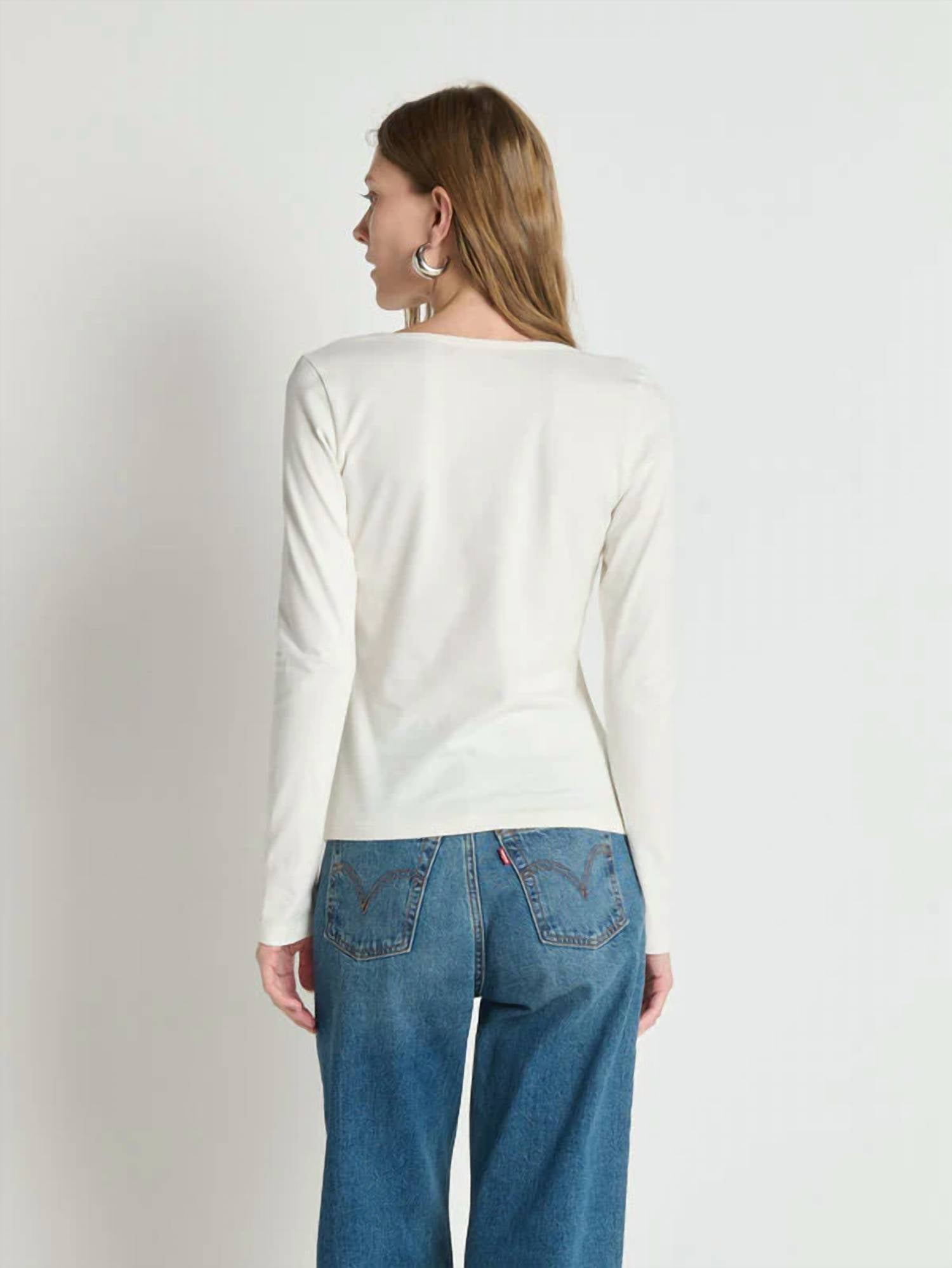 Nation Ltd - Demi V Neck Top