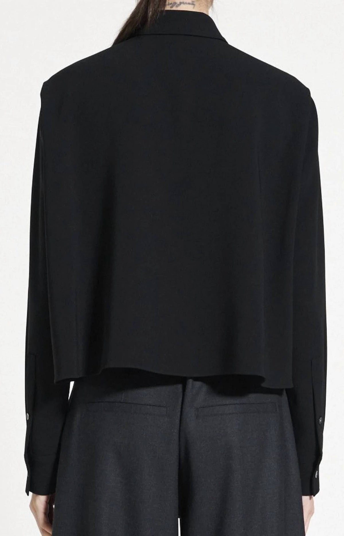 Theory - Cape Back Military Top