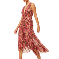 Misa Los Angeles Ava Dress in sedona abstract - women's dress - alternate view