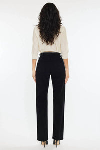 Kancan - High Rise True Straight Jeans