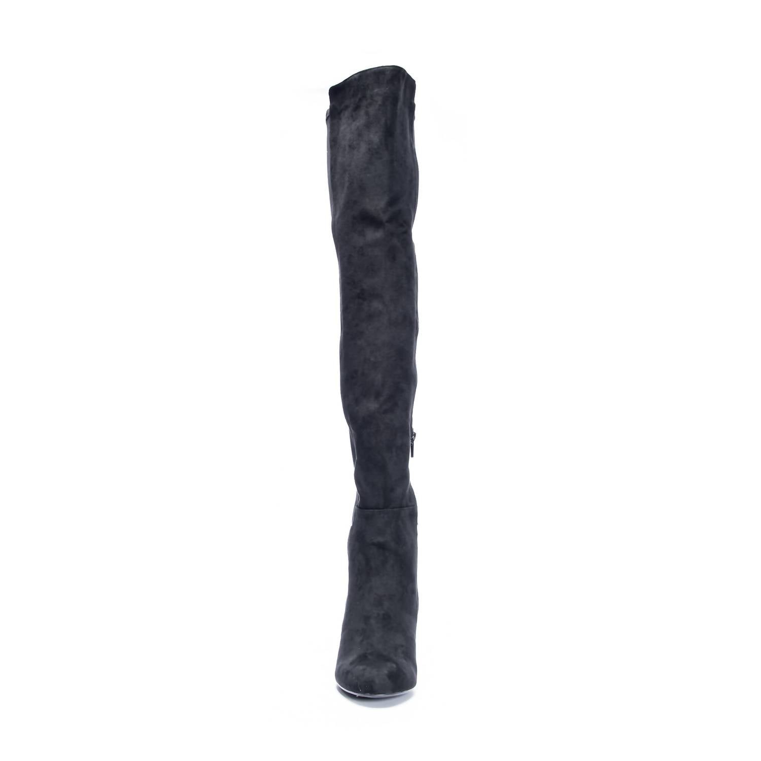 Chinese Laundry - Women's Canyons Low Heel Thigh High Stretch Boots
