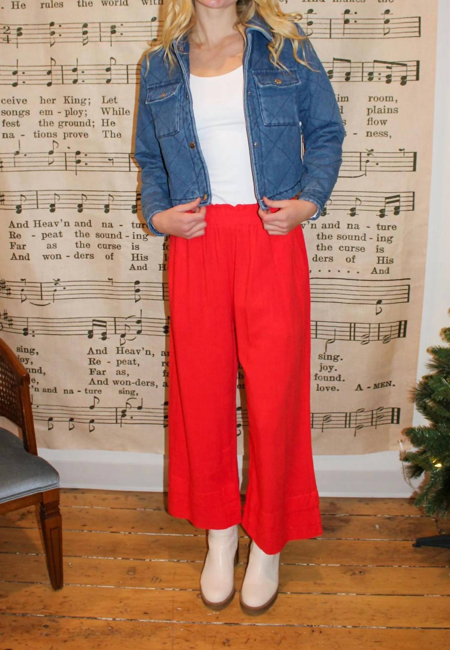 Allie Rose - Reagan Wide Leg Pants