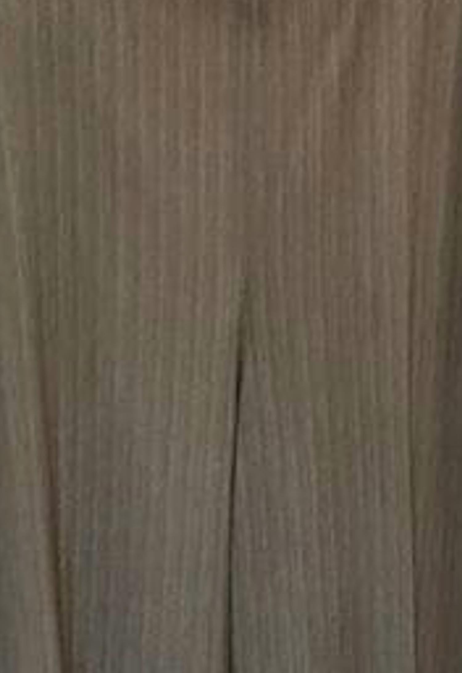 600 West Women Striped Melange Straight Leg Pant in brown - women's pants - detail view