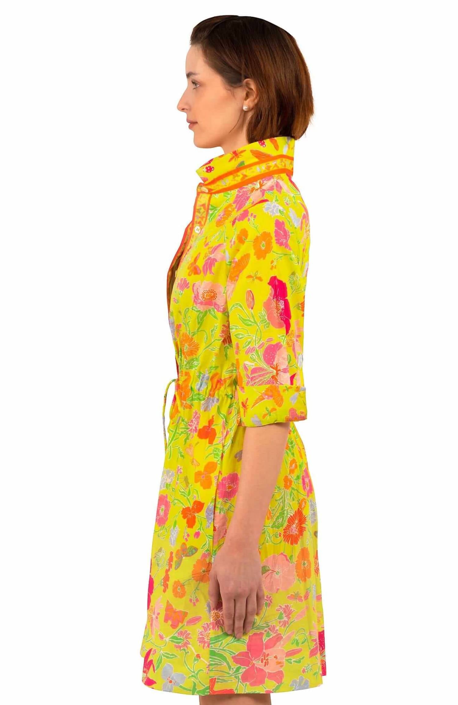 Gretchen Scott - cotton birds & the bees pulley dress