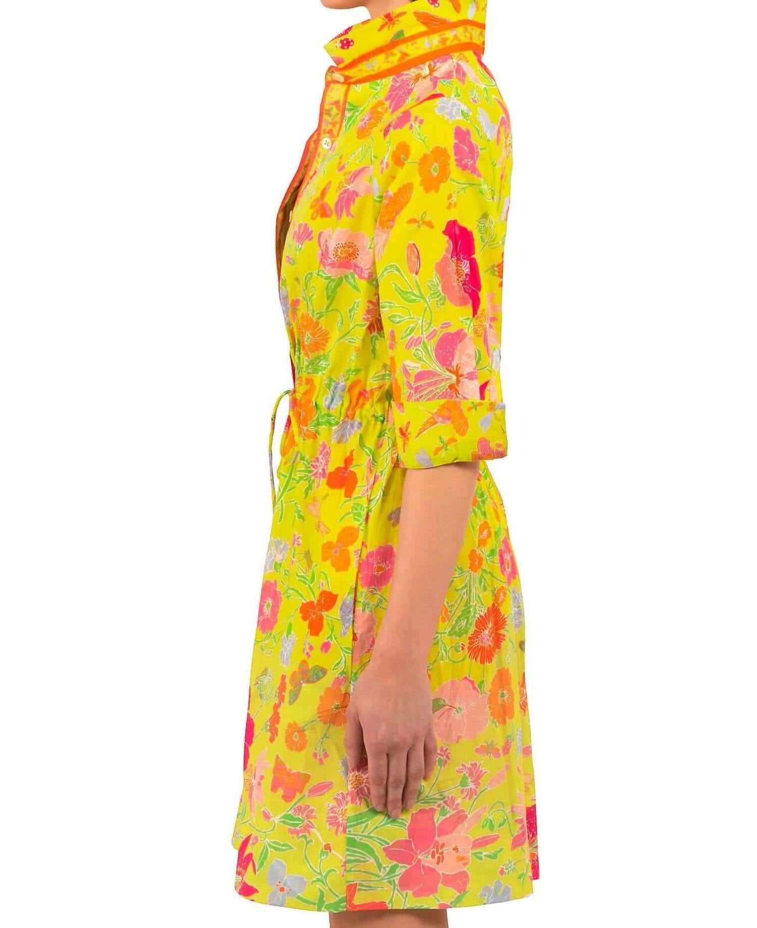 Gretchen Scott - cotton birds & the bees pulley dress